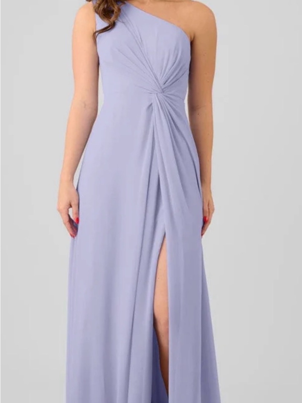 Kennedy Blue Bridesmaid dress in Violeg One-Shoulder